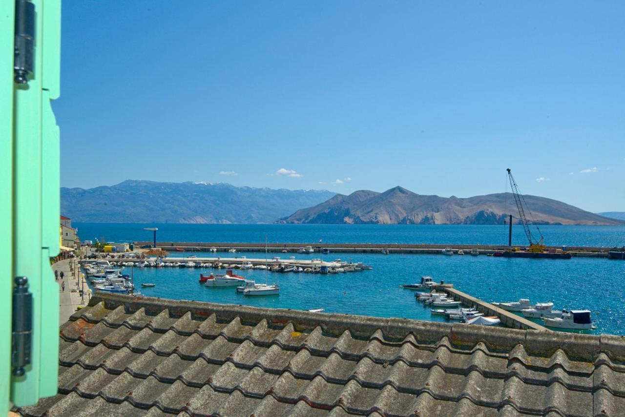 Apartment Sanjin With Sea View Baška Dış mekan fotoğraf